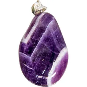 Pendant, Amethyst Tumbled Ston