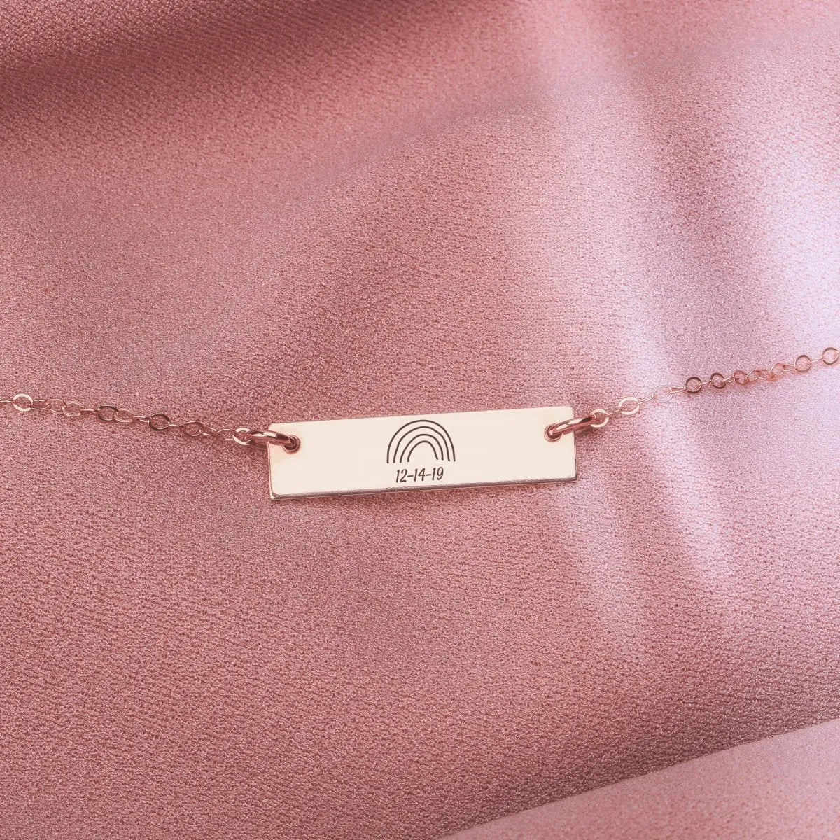 Personalized New Mom Necklace