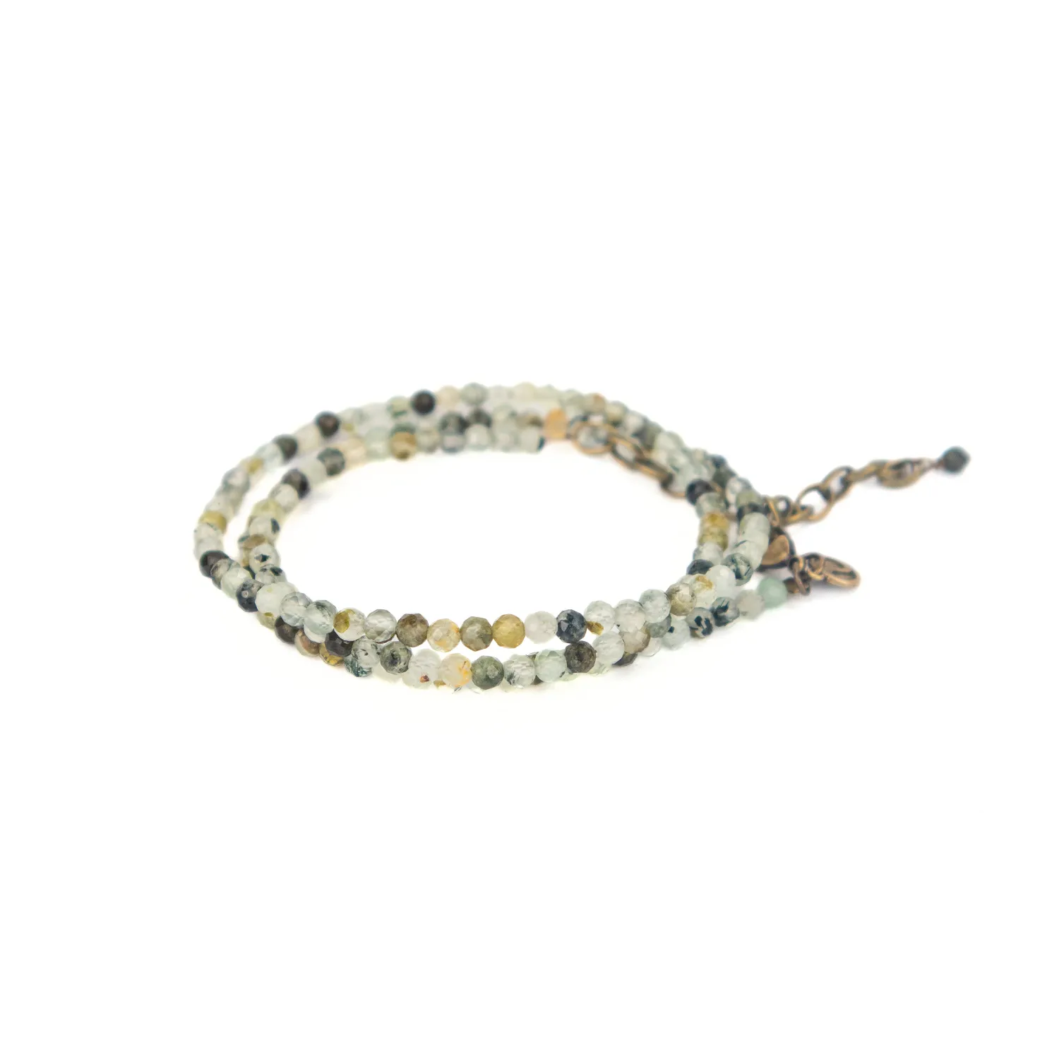 Prehnite Convertible Bracelet-Necklace