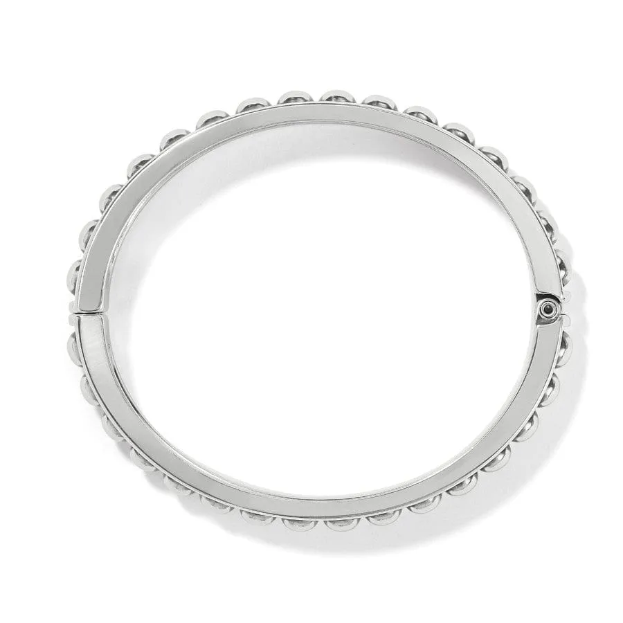 Pretty Tough Stud Hinged Bangle