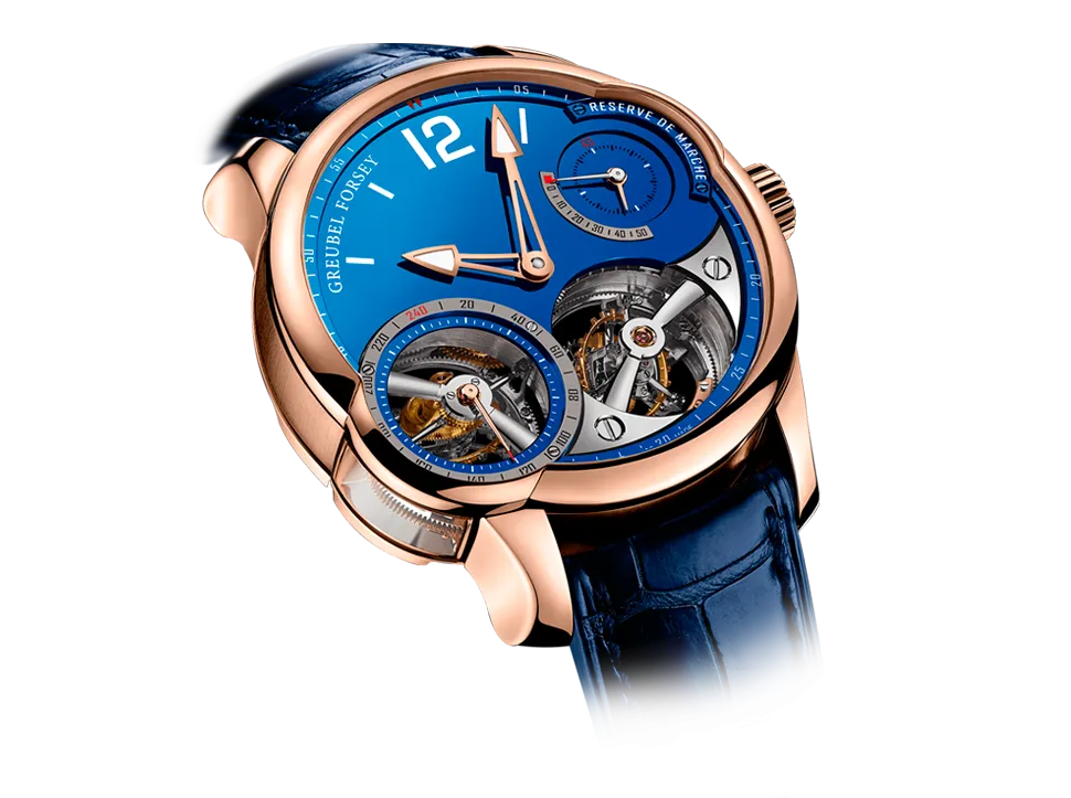 Quadruple Tourbillon Blue