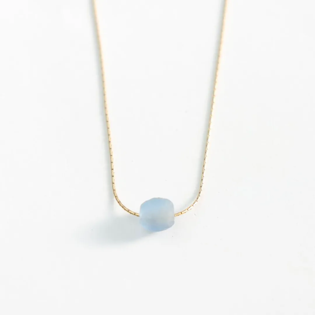 Sea Glass Gold Filled Necklace