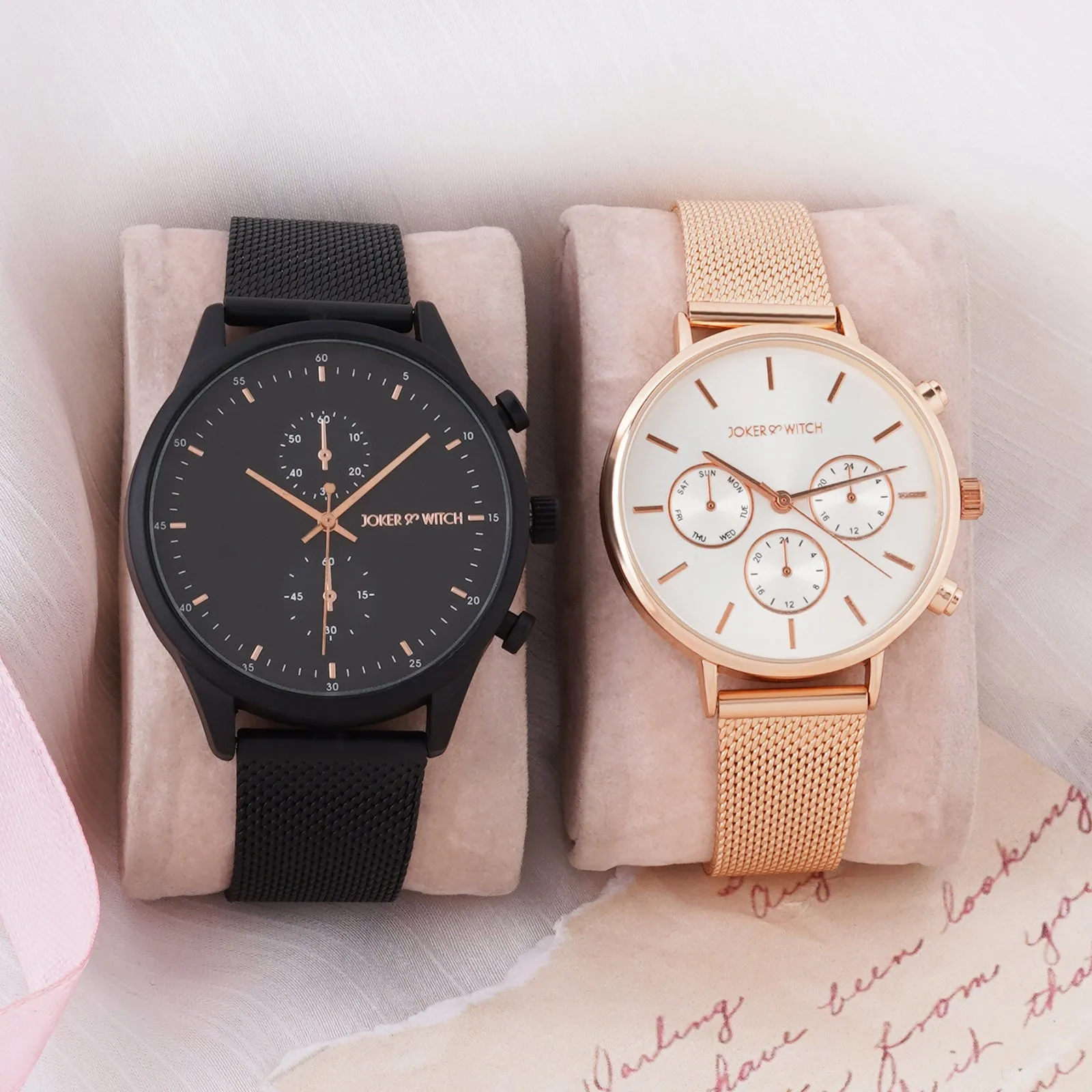 Serena & Dan Couple Watches