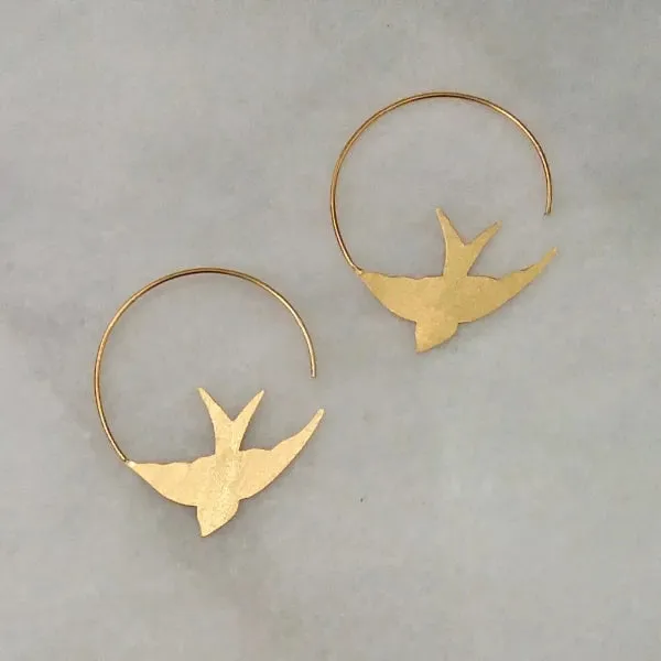 Shallow Hoops Earrings