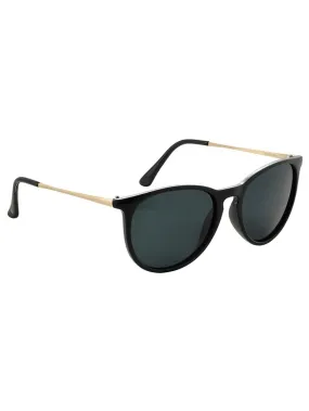 Sierra Polarized Black/Gold Sunglasses