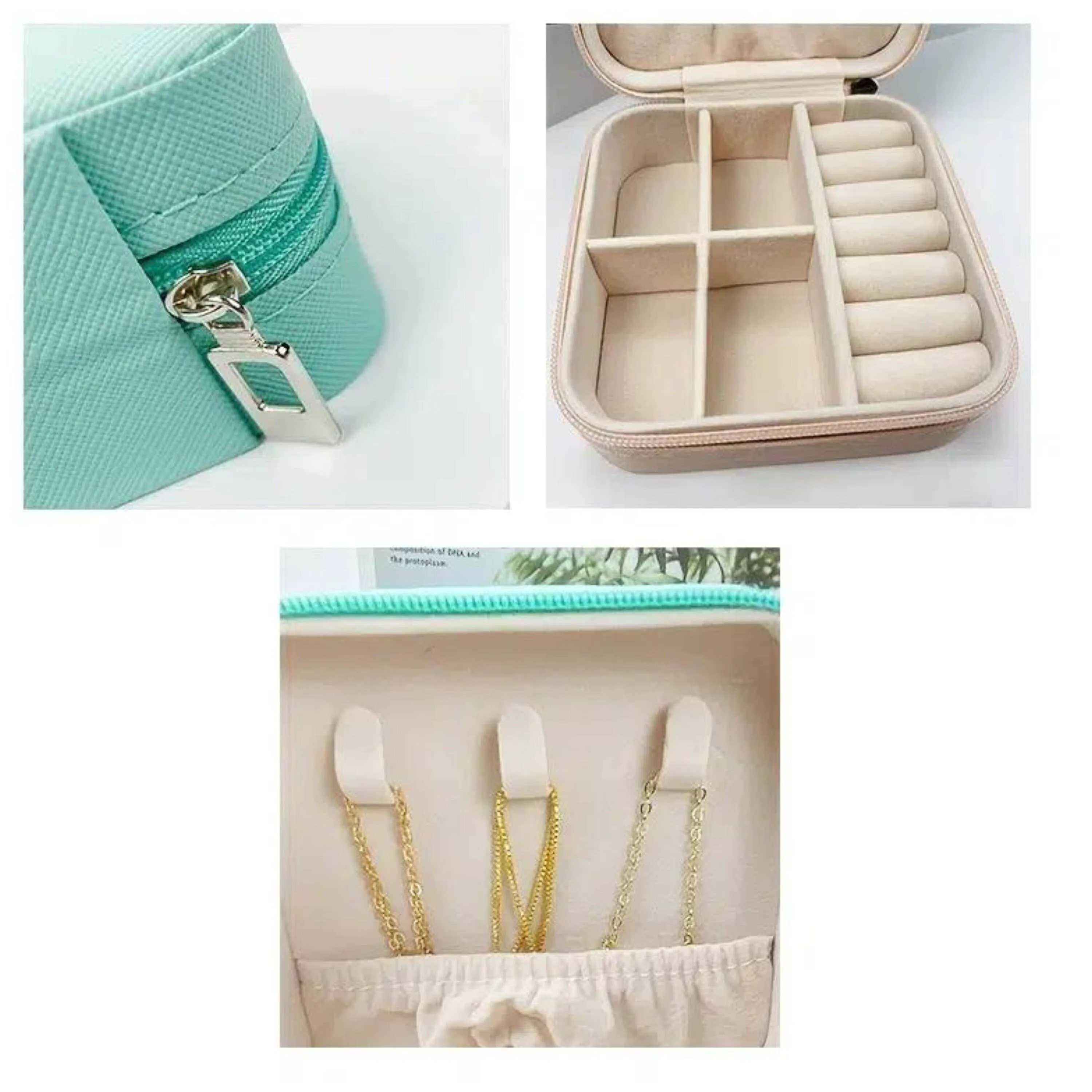 Small Square Portable Travel Case