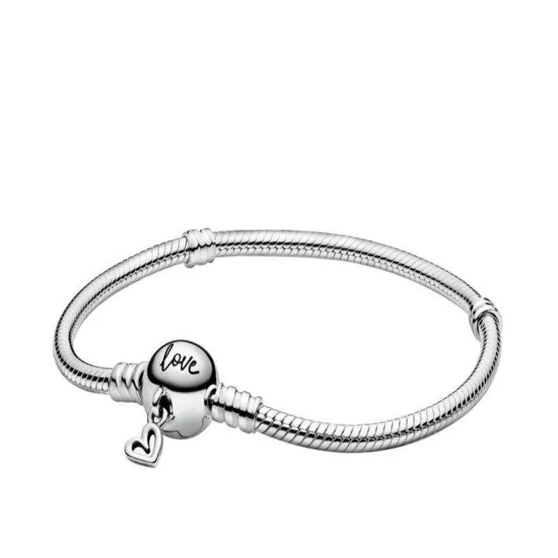 Sterling Silver Chain Fit Jewelry Bracelet