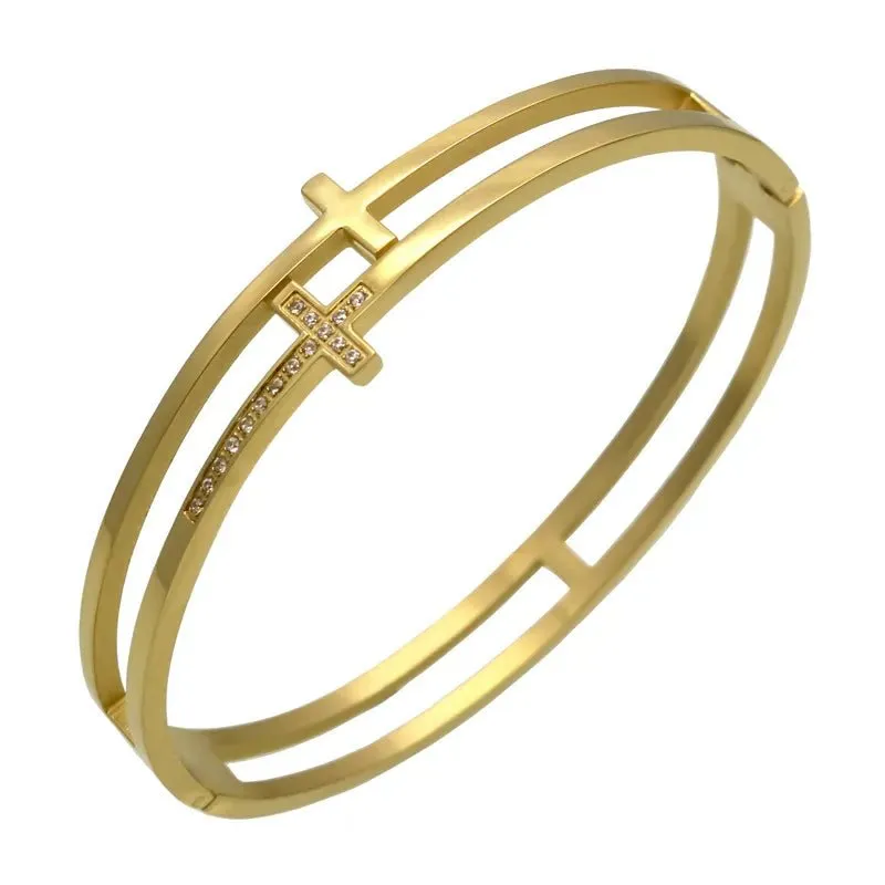 TESSA TITANIUM BANGLE BRACELET