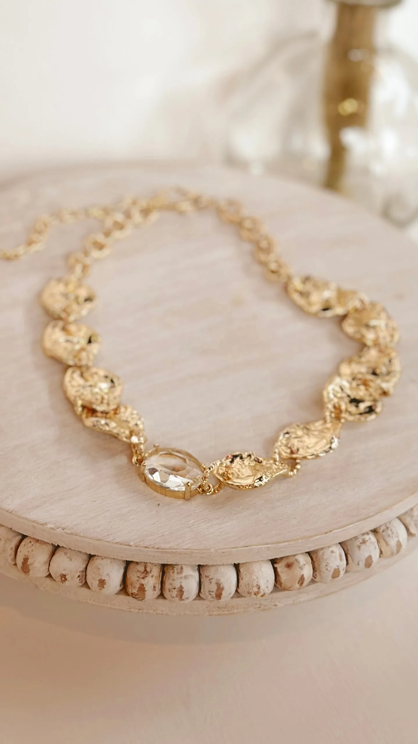 The Gold Stone Necklace