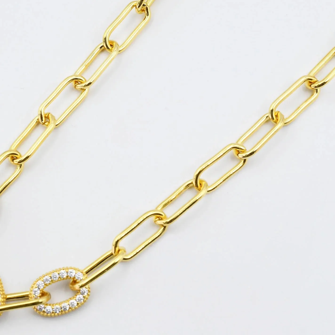 Treasure Jewels - Triple Oval Diamond Necklace - PREORDER