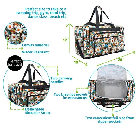 Wild Daisy NGIL Canvas 20 Duffle Bag